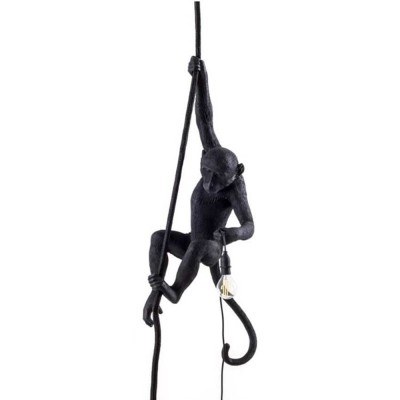 Seletti Monkey Lampada Black Edition Sospensione Seletti Monkey Lampada Black Edition Sospensione