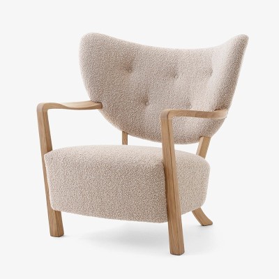 Sillón Wulff de &Tradition en Moises Showroom , pata roble + karakorum 003 Sillón Wulff de &Tradition en Moises Showroom , pata roble + karakorum 003