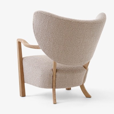 Sillón Wulff de &Tradition en Moises Showroom , pata roble + karakorum 003 Sillón Wulff de &Tradition en Moises Showroom , pata roble + karakorum 003