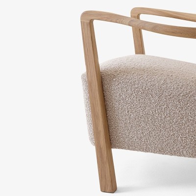 Sillón Wulff de &Tradition en Moises Showroom , pata roble + karakorum 003 Sillón Wulff de &Tradition en Moises Showroom , pata roble + karakorum 003