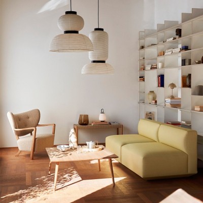 Sillón Wulff de &Tradition en Moises Showroom , pata roble + karakorum 003 Sillón Wulff de &Tradition en Moises Showroom , pata roble + karakorum 003