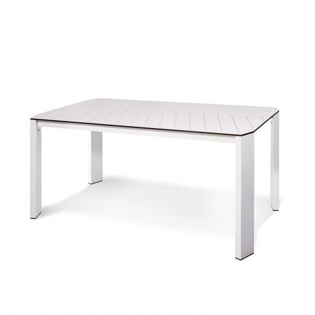 mesa comedor Espiga Indecasa blanca