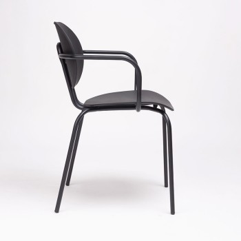 perfil silla Hari con brazos polipropileno Ondarreta perfil silla Hari con brazos polipropileno Ondarreta