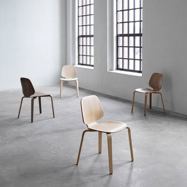 Silla My Chair Walnut de Normann Copenhagen en Moises Showroom