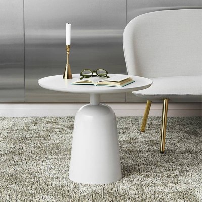 Mesa auxiliar Turn Table de Normann Copenhagen color warm grey en Moises Showroom