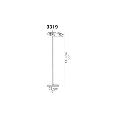 medidas Spider 3319 Oluce medidas Spider 3319 Oluce