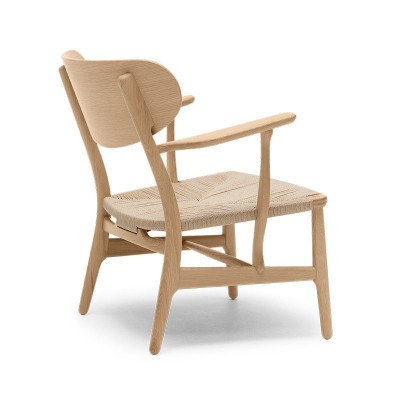 respaldo Carl Hansen ch22 lounge chair roble aceite respaldo Carl Hansen ch22 lounge chair roble aceite