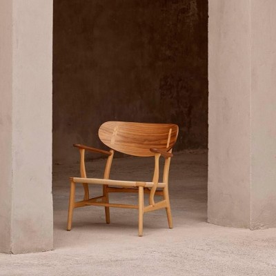 Carl Hansen ch22 lounge chair roble aceite ambiente Carl Hansen ch22 lounge chair roble aceite ambiente