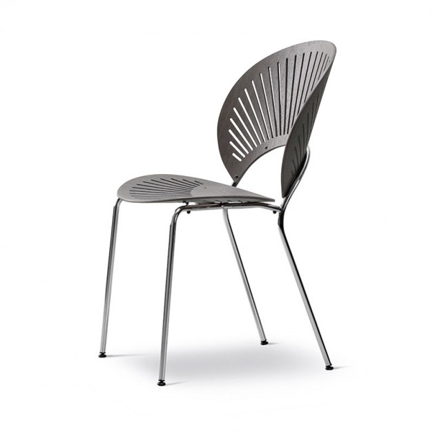 Fredericia Trinidad chair roble teñido gris