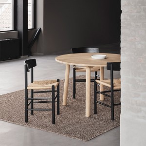 Fredericia silla J39 Mogensen roble negro comedor