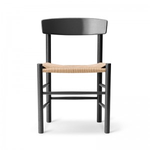 Fredericia silla J39 Mogensen roble lacado negro