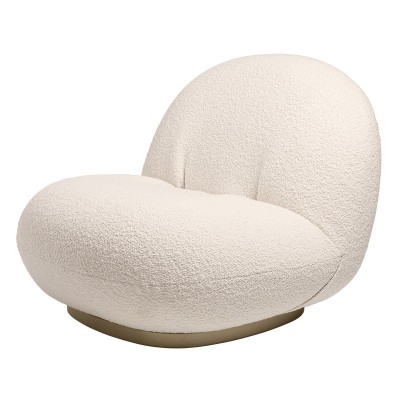 Pacha Lounge Chair Returning Swivel de Gubi Pacha Lounge Chair Returning Swivel de Gubi