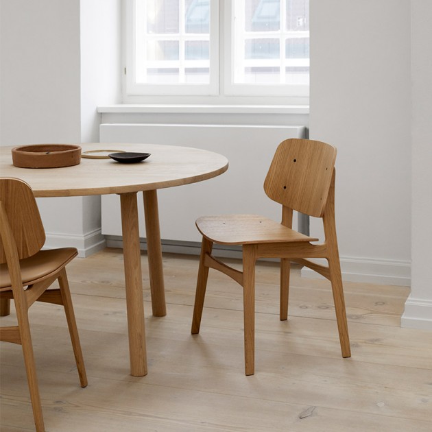 comedor detalle silla Soborg oak Fredericia