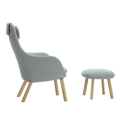 respaldo Vitra sillón Hal lounge chair & Ottoman respaldo Vitra sillón Hal lounge chair & Ottoman