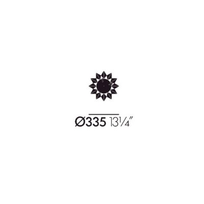 medidas Diamond Markers Clock Vitra