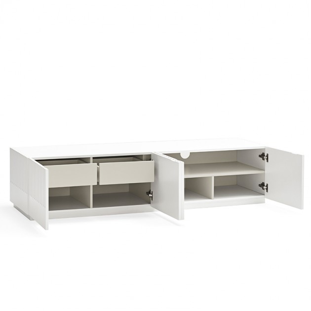 Mueble TV Doric Blanco de Teulat en Moises Showroom