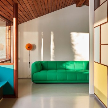 Sofá Quilton 3 Seater de HAY en Moises Showroom Sofá Quilton 3 Seater de HAY en Moises Showroom