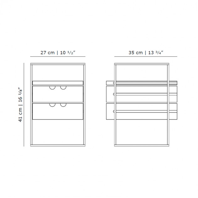 Medidas Cache Desk Organiser de Karakter Copenhagen