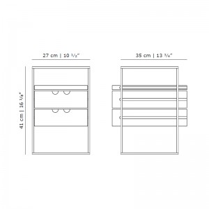 Medidas Cache Desk Organiser de Karakter Copenhagen