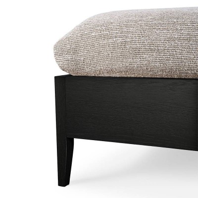 Cama Spindle Roble negro de Ethnicraft Cama Spindle Roble negro de Ethnicraft