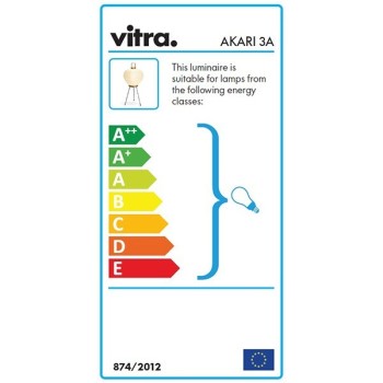 Lâmpada Akari 3A - Vitra Lâmpada Akari 3A - Vitra