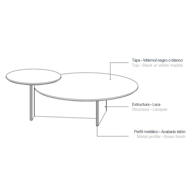 Mesa Ant de Kendo Mobiliario en Moises Showroom