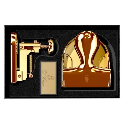 Set 7 grapadora y perforadora oro estuche regalo Set 7 grapadora y perforadora oro estuche regalo
