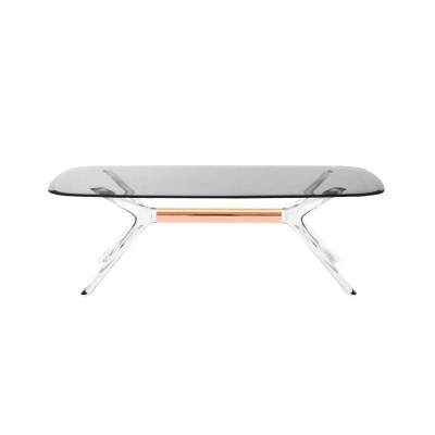 Mesita Blast rectangular de Kartell diseñada por Philippe Starck Mesita Blast rectangular de Kartell diseñada por Philippe Starck
