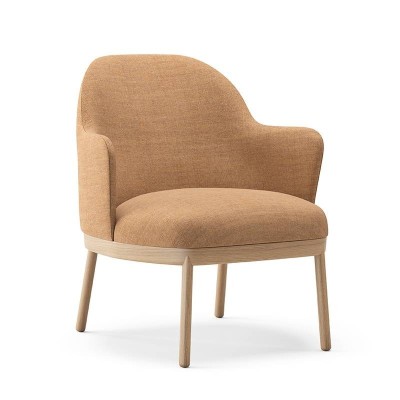 Viccarbe, Poltrona Flap con base in legno Viccarbe, Poltrona Flap con base in legno