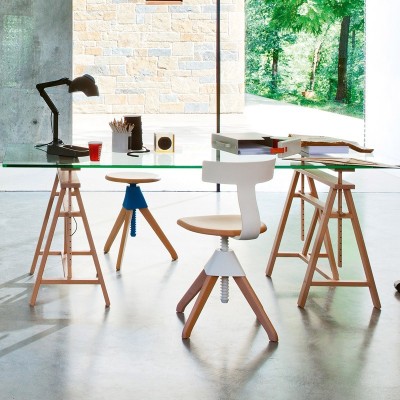 Silla Tuffy Roja - The Wild Bunch by Konstantin Grcic