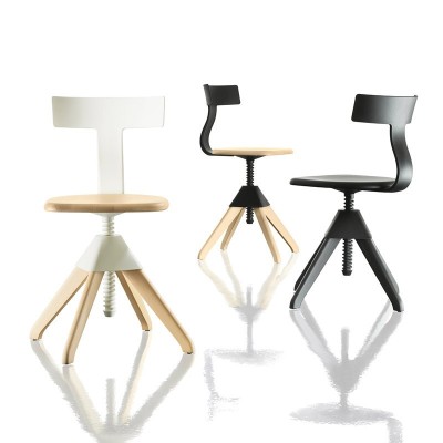 Silla Tuffy Roja - The Wild Bunch by Konstantin Grcic