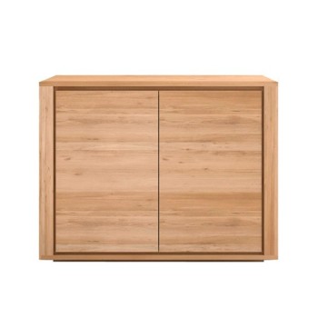 Shadow 2-door Oak Sideboard - Ethnicraft