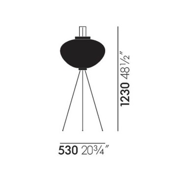 Lampada Akari 10A - Vitra Lampada Akari 10A - Vitra