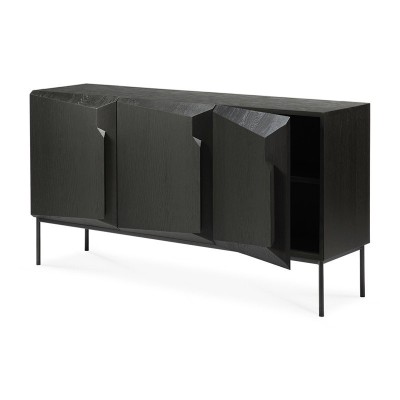 Aparador Stairs roble negro 3 puertas Ethnicraft Aparador Stairs roble negro 3 puertas Ethnicraft