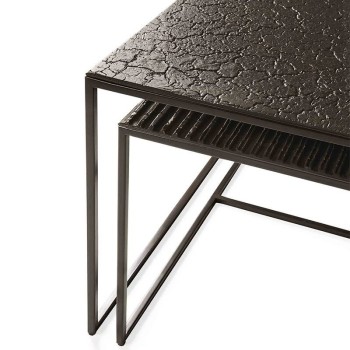 Conjunto mesa centro Pentagon de Ethnicraft en Moises Showroom Conjunto mesa centro Pentagon de Ethnicraft en Moises Showroom