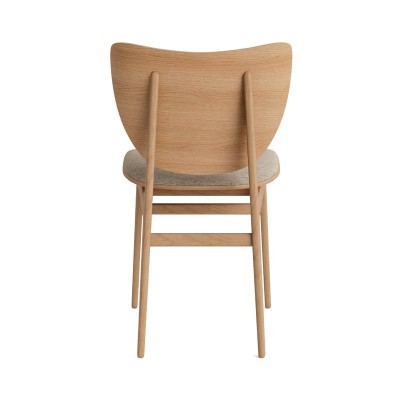 Silla Elephant con frente tapizado de Norr11 en Moises Showroom