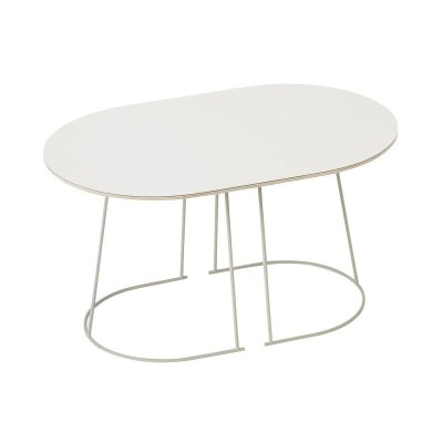M Airy Coffee table blanca de Muuto M Airy Coffee table blanca de Muuto