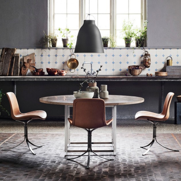 Silla PK 9™ de  Poul Kjærholm para Fritz Hansen. Imagen ambientada 4.