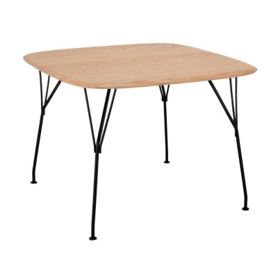 Viscount of wood by Kartell, medida: 100x100, acabado fresno con estructura negra Viscount of wood by Kartell, medida: 100x100, acabado fresno con estructura negra