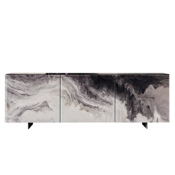 Aparador Focus Crystalart de Cattelan Italia en Moises Showroom Aparador Focus Crystalart de Cattelan Italia en Moises Showroom