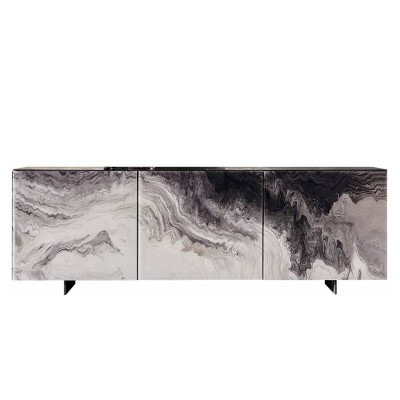 Aparador Focus Crystalart de Cattelan Italia en Moises Showroom Aparador Focus Crystalart de Cattelan Italia en Moises Showroom