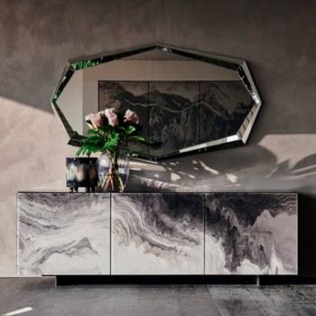 Aparador Focus Crystalart de Cattelan Italia en Moises Showroom Aparador Focus Crystalart de Cattelan Italia en Moises Showroom