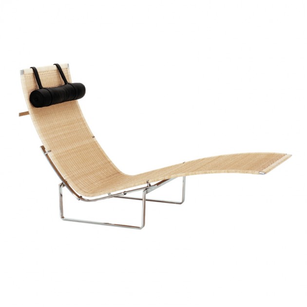 Wicker Chaise Longue PK24™ - Fritz Hansen