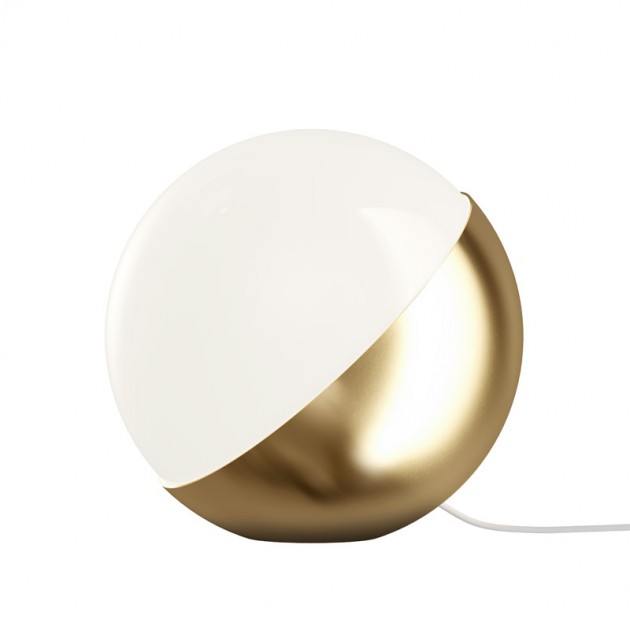 Small Brass VL Studio floot/table lamp by Louis Poulsen