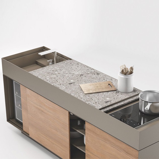 Cocina de exterior Kitchen de Kettal en Moises Showroom