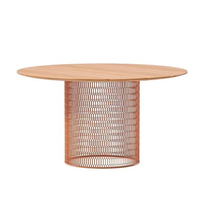 Mesa Mesh Ø135 de Kettal en Moises Showroom Mesa Mesh Ø135 de Kettal en Moises Showroom