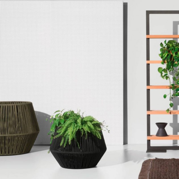 Zig Zag planter de Kettal en Moises Showroom