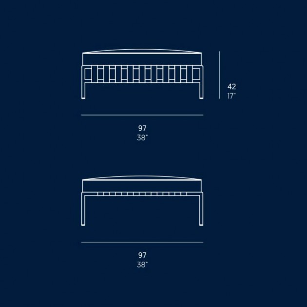 Medidas Puf modular Onsen