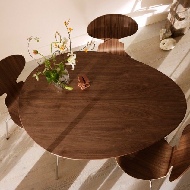 Mesa de comedor Egg de Fritz Hansen