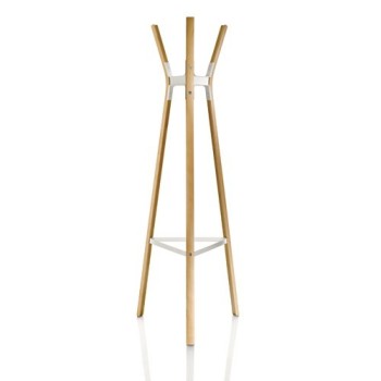 Perchero Steelwood Magis de madera, juntas blancas Perchero Steelwood Magis de madera, juntas blancas